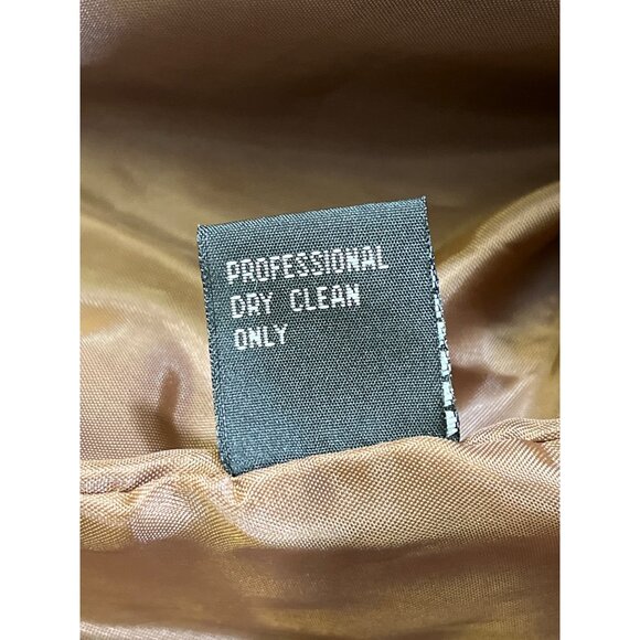 Hypo Active Women's Brown Leather Jacket Size XL SKU 5631 - Picture 6 of 8